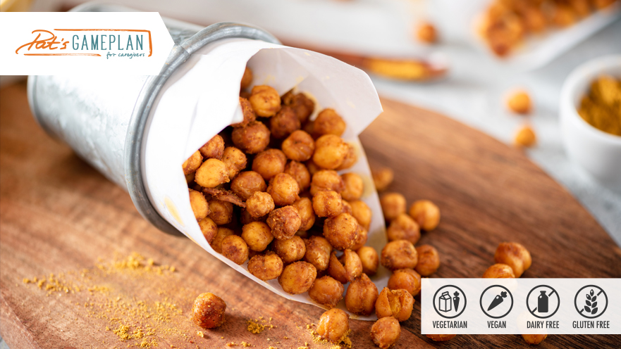 Crunchy Baked Chickpeas