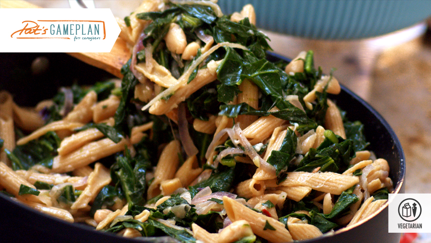 Pasta with Greens and Beans