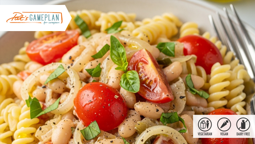 White Bean Tomato Pasta